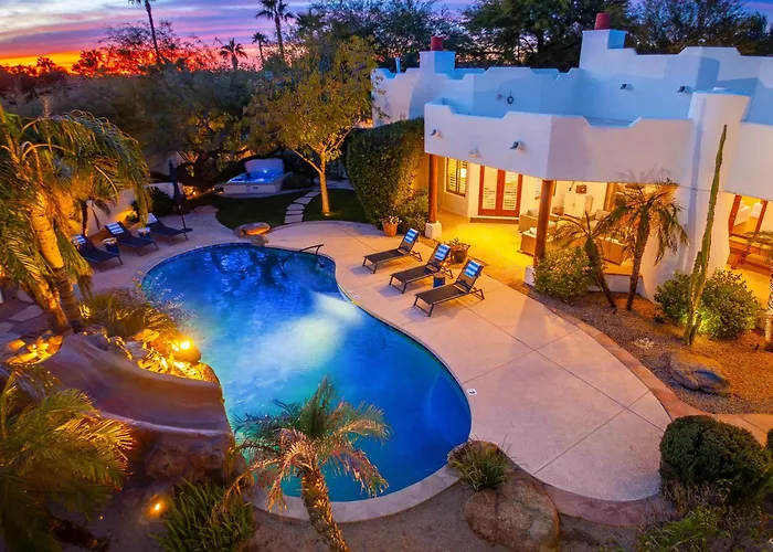 3millionluxwaterslide Getawaypickleballgolf Villa Scottsdale