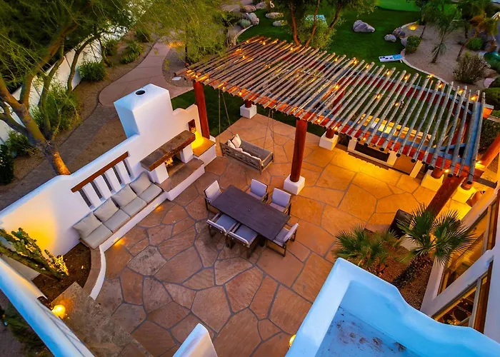 3millionluxwaterslide Getawaypickleballgolf Villa Scottsdale